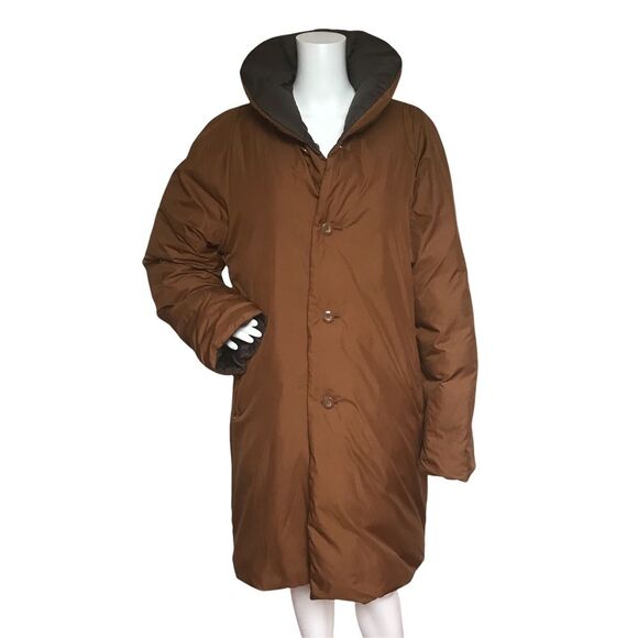 Vintage Schneiders Salzburg Coat Reversible Down Filled Sz 10 - Picture 8 of 16